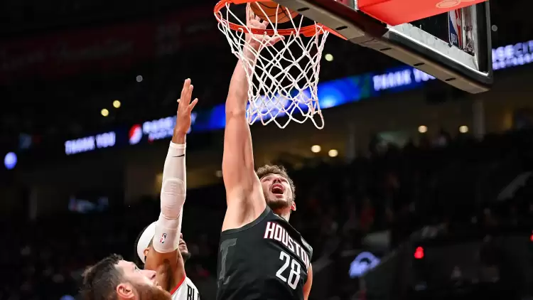 NBA'de Alperen Şengün double-double yaptı ama kazanmak için yetmedi