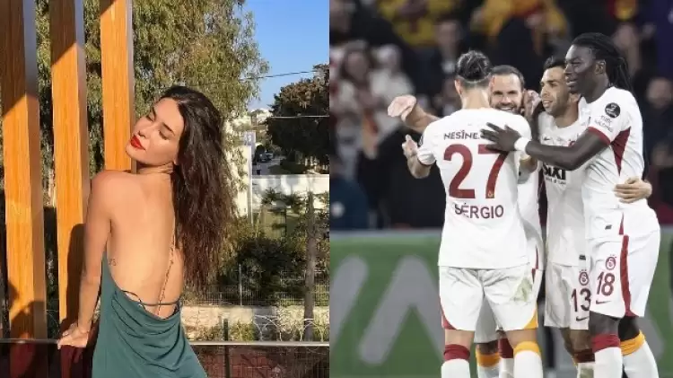 Ünlü oyuncu Devrim Özkan, Galatasaraylı Lucas Torreira ile görüntülendi