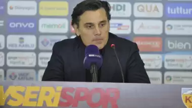 Montella kaçan 3 puana yanıyor: “Ağzımızda acı bir tat var"