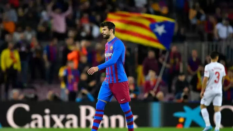 Barcelona'da Gerard Pique'den Almeria maçı sonrası emeklilik kararı