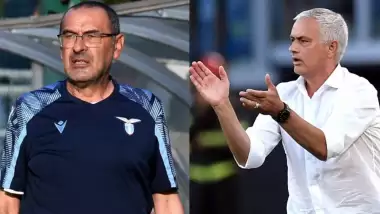 Mourinho ve Sarri İtalya’nın dev derbisinde karşı karşıya