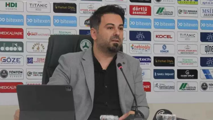 Giresunspor Basın Sözcüsü Ferhat Karademir: “Kongreye gitmek gibi bir niyetimiz yok” 