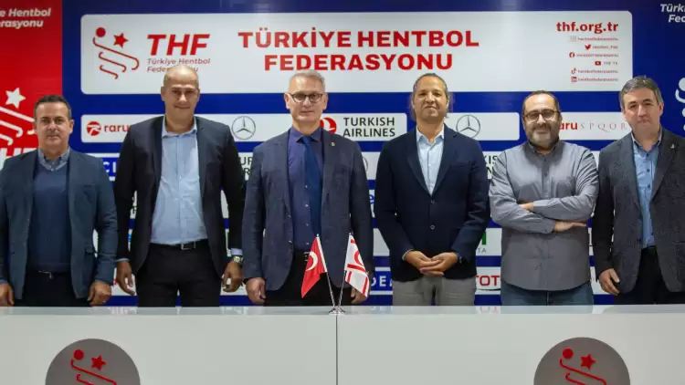 Türkiye Hentbol Federasyonu İle KKTC Hentbol Federasyonu İş Birliği Anlaşması Yaptı