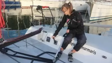 Genç milli yelkenci Ada Tan Avrupa şampiyonu oldu