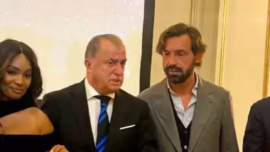 Fatih Terim ve Andrea Pirlo yan yana