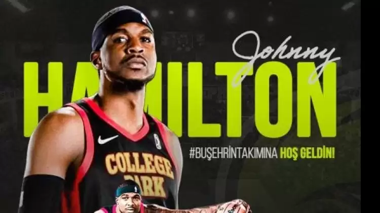 Yukatel Merkezefendi Belediyesi Basket, Johnny Hamilton'u Transfer Etti