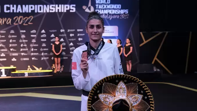 Hatice Kübra İlgün dünya üçüncüsü!