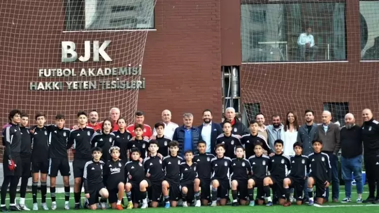 Şenol Güneş, Beşiktaş Futbol Akademisi'ni ziyaret etti