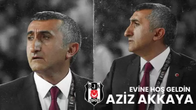 Aziz Akkaya, Beşiktaş GKN Kargo'nun Yeni Başantrenörü Oldu