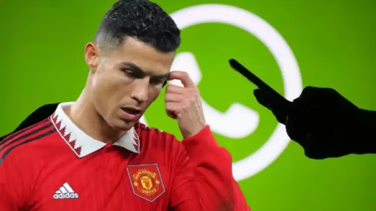 Cristiano Ronaldo Manchester United Whatsapp grubundan atıldı! 