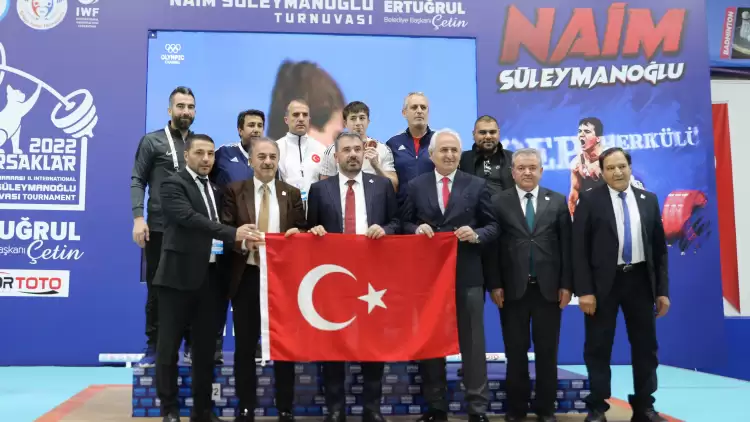 Pursaklar 2. Uluslararası Naim Süleymanoğlu Halter Turnuvası'nda Türkiye rüzgarı