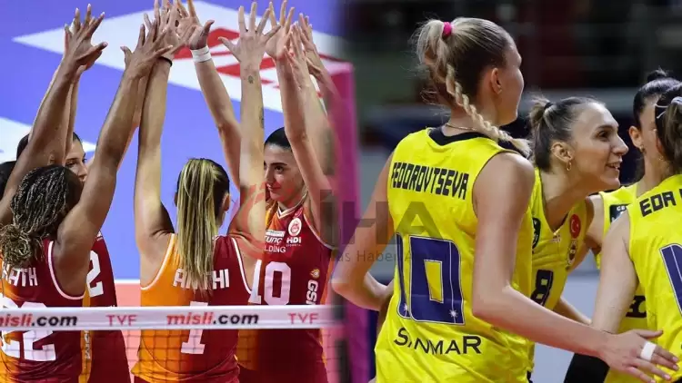 Voleybolda Galatasaray-Fenerbahçe derbisi ne zaman, saat kaçta, hangi kanalda?