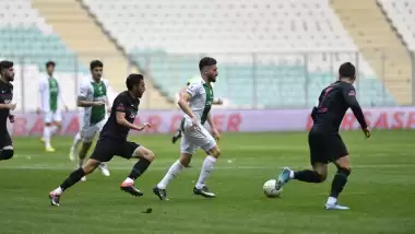 Bursaspor'un gücü yetmedi! Hüsran...