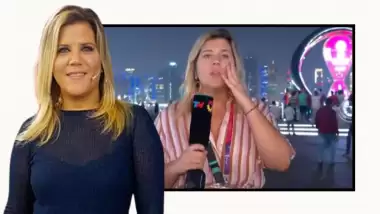 Alkol yok hırsızlık var! Canlı yayın yaparken soyuldu