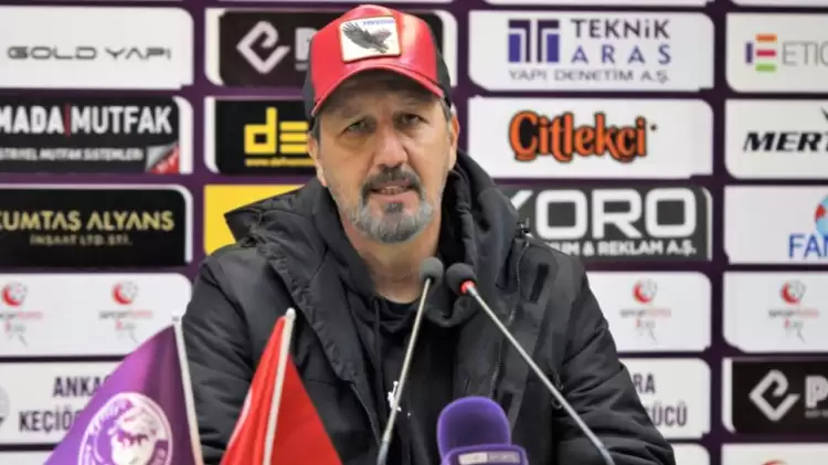  Ankara Keçiörengücü'nde Taner Taşkın, Samsunspor maçı sonrası konuştu