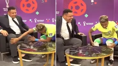 'Fenomen' Ronaldo'yu kahkahalara boğan hareket!