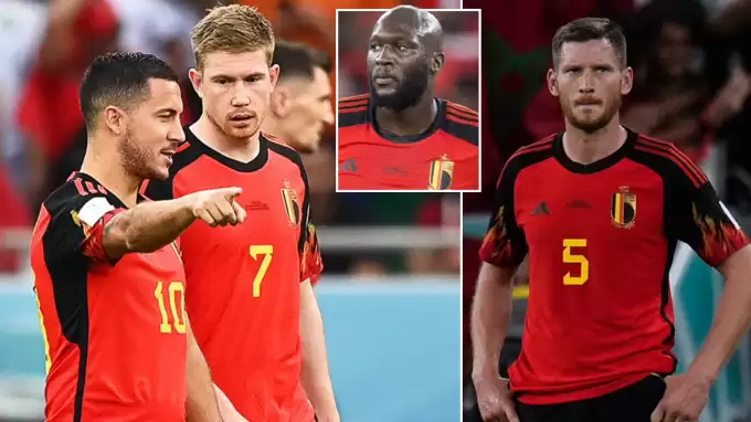 Belçika soyunma odası küs!