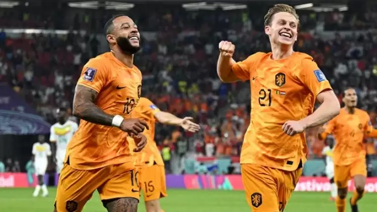 Frenkie de Jong, Hollanda İle Dünya Kupası'ndaki İlk Golünü Katar'a Attı