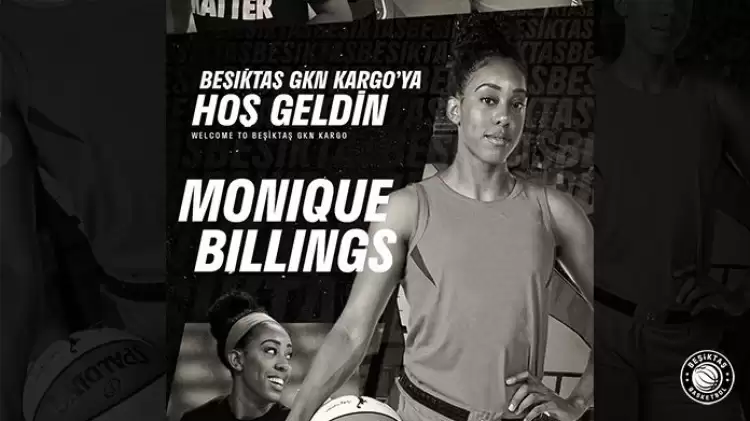 Monique Billings Beşiktaş GKN Kargo’da | Transfer Haberleri