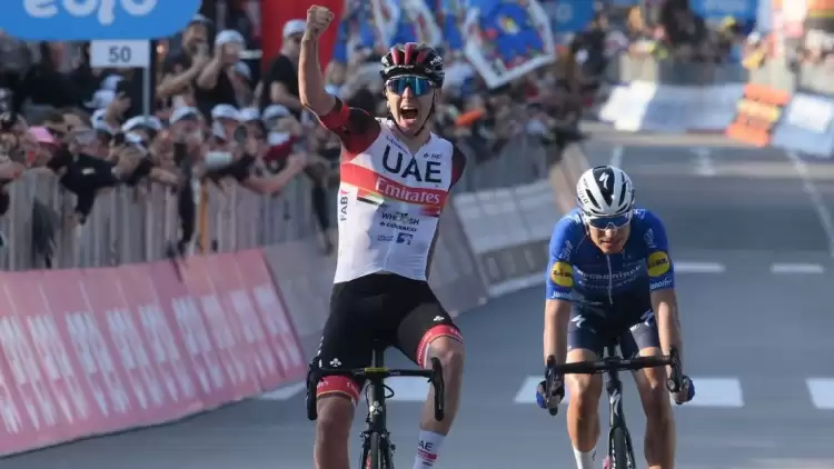UAE Team Emirates'in yıldızı Tadej Pogacar'dan La Vuelta açıklaması
