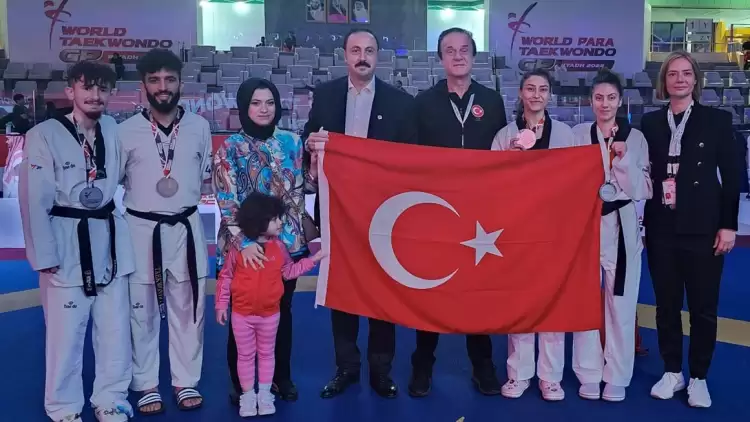 Milliler, Para Tekvando Grand Prix Final Müsabakaları'nda 4 Madalya Kazandı