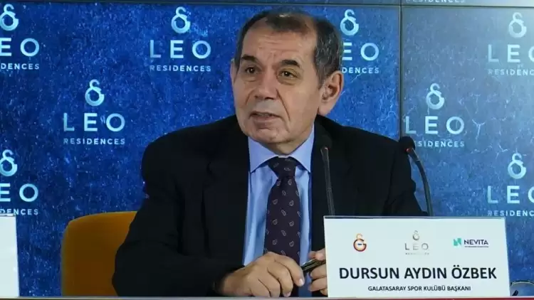 Galatasaray Başkanı Dursun Özbek Leo Projesini Tanıttı