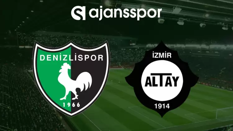 Denizlispor - Altay Maçının Canlı Yayın Bilgisi ve Maç Linki