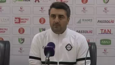 Altay'da Sinan Kaloğlu, Denizlispor yenilgisinin sebebini açıkladı