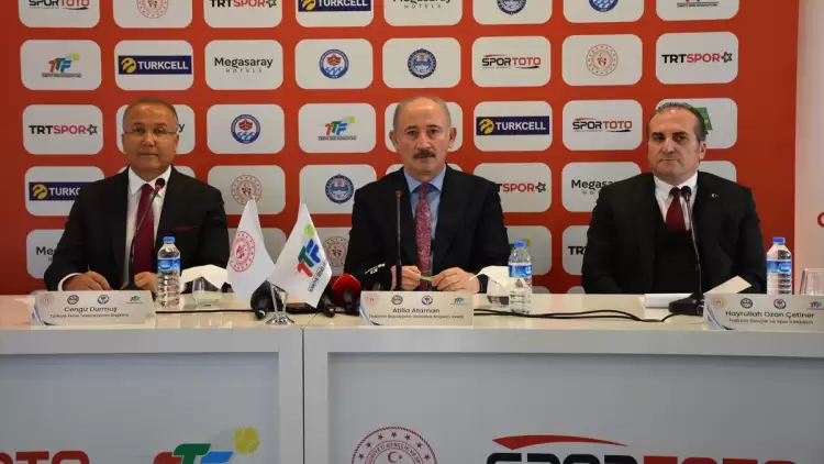 Cengiz Durmuş: "Spor şehri Trabzon'un aslında bir tenis şehri olması gerekir"