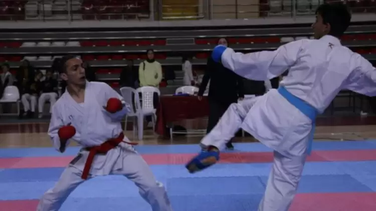 Sivas'ta karate rüzgarı esti 