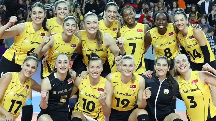  VakıfBank - Kuanysh Club: 3-0 (Maç Sonucu-Özet)