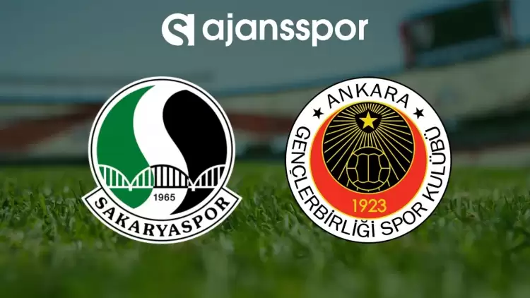 Sakaryaspor - Gençlerbirliği Maçının Canlı Yayın Bilgisi ve Maç Linki