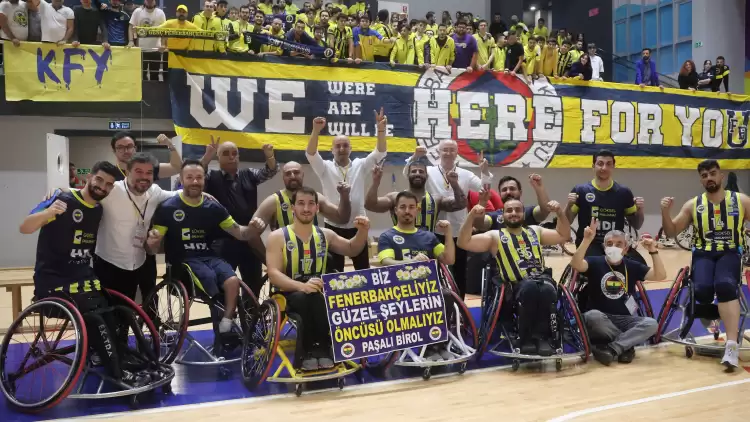 Fenerbahçe Tekerlekli Sandalye Basketbol, Galatasaray Tunç Holding’i 71-64 Mağlup Etti