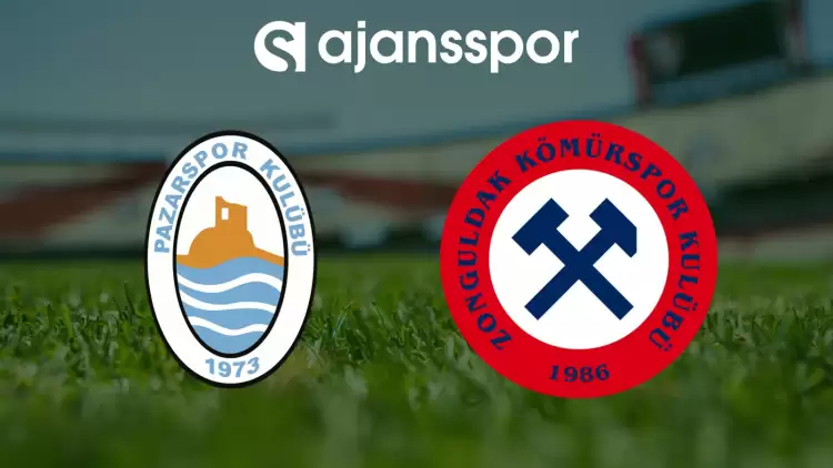 CANLI| Pazarspor - Zonguldak Kömürspor Maçını Canlı İzle (Maç Linki)