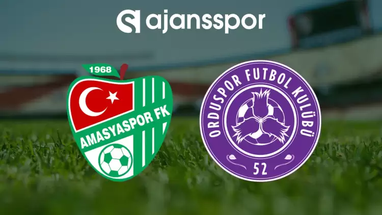 CANLI| Amasyaspor - 52 Ordu FK Maçını Canlı İzle (Maç Linki)