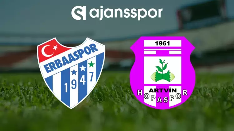 CANLI| Erbaaspor- Artvin Hopaspor Maçını Canlı İzle (Maç Linki)