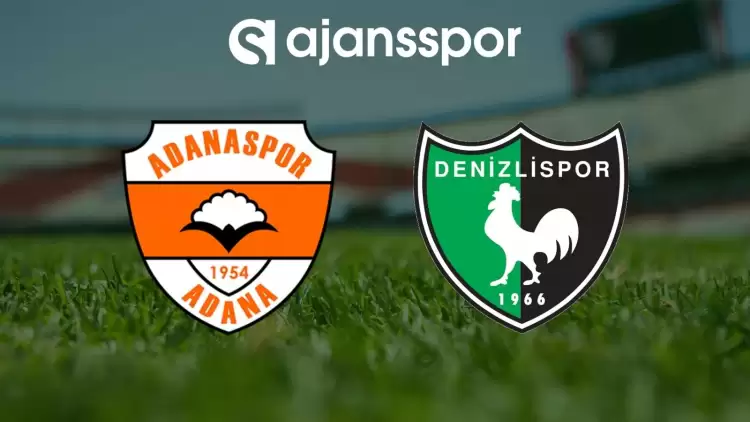 Adanaspor - Denizlispor Maçının Canlı Yayın Bilgisi ve Maç Linki