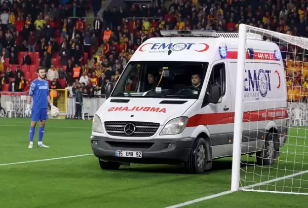 İşaret Fişeği Taşınınca Stat İtfaiyesi ve Ambulanslarına Arama Geldi