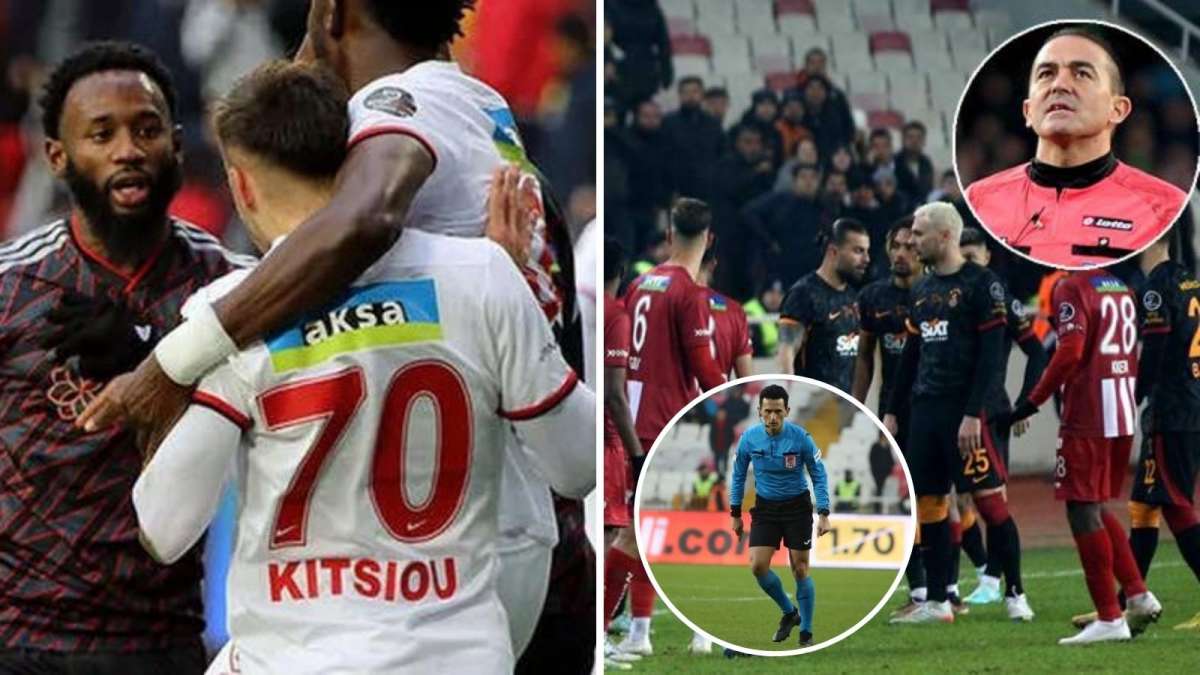 TFF: Gaziantep FK-Beşiktaş ve Sivasspor-Galatasaray maçlarında önemli hakem  hatası tespit edildi