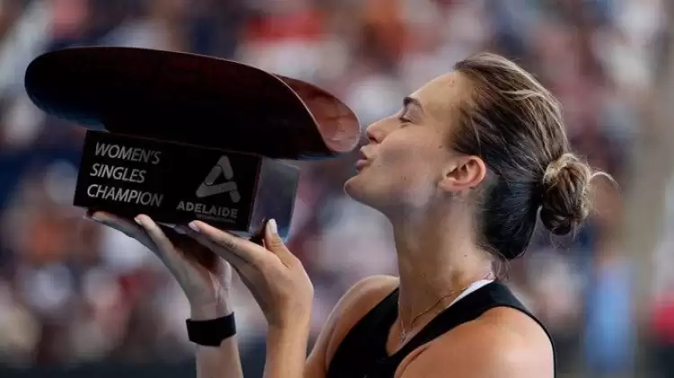 Teniste Sezonun İlk WTA Turnuvasını Aryna Sabalenka azandı