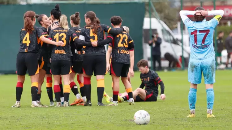 Trabzonspor Kadın Futbol-Galatasaray Kadın Futbol: 2-6 (Maç Sonucu-Özet)