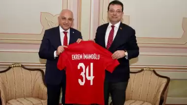 TFF Başkanı Büyükekşi’den Ekrem İmamoğlu’na Şampiyonlar Ligi ziyareti