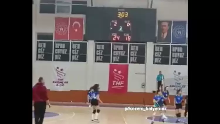 Van-Erzurum Spor Okuları Voleybol Genç Kız Maçı 03.03'te Bitti!