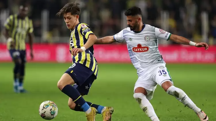 Fenerbahçe'de Arda Güler, Çaykur Rizespor Maçında Asistle Döndü