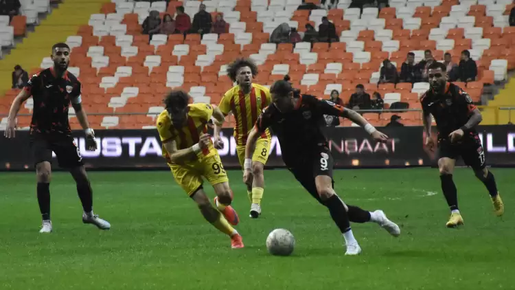 Adanaspor - Yeni Malatyaspor: 2-2 (Maç Sonucu - Özet)