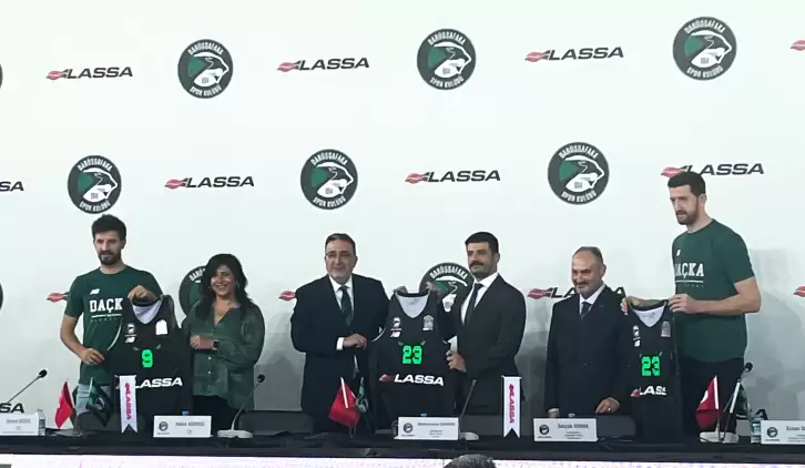 FIBA Basketbol Şampiyonlar Ligi'ndeki temsilcimiz Darüşşafaka Lassa ile Sponsorluk Anlaşması İmzaladı