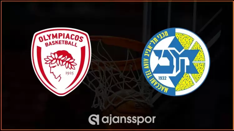 Olympiakos - Maccabi Tel Aviv Maçının Canlı Yayın Bilgisi ve Maç Linki