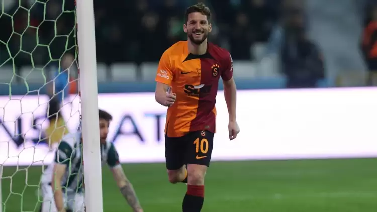 Galatasaray'da Mertens, 250. Golünü Giresunspor'a Attı