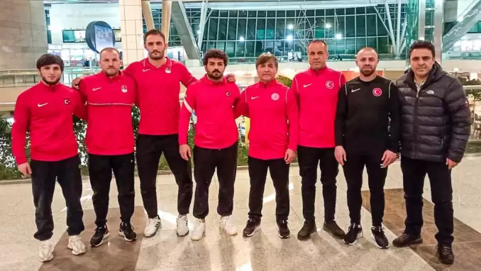 Milli güreşçiler Zagreb yoılunda!