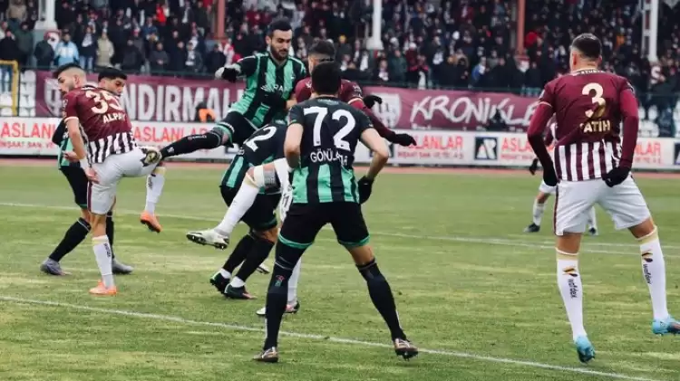 (YAZILI ÖZET) Bandırmaspor- Denizlispor Maç Sonucu: 1-4